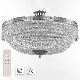Потолочная люстра Bohemia Ivele Crystal 19011/55IV/LED-DIM Ni