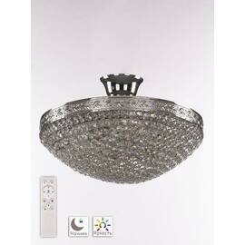 Потолочная люстра Bohemia Ivele Crystal 19321/35IV/LED-DIM Ni