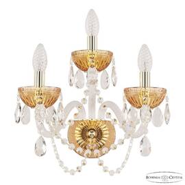Бра Bohemia Ivele Crystal 5402B/2+1/165 G Amber/M-1G