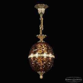 Подвесной светильник Bohemia Ivele Crystal 5680/18 G Amber/M-1F