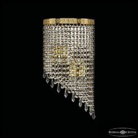 Настенный светильник Bohemia Ivele Crystal 83401BR/20IV-43 G Drops