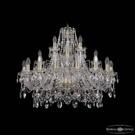 Подвесная люстра Bohemia Ivele Crystal 1411/16+8+4/300 G