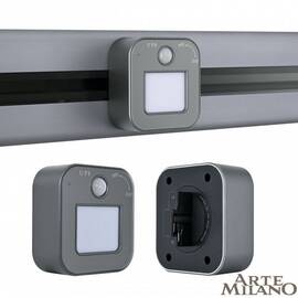 Трековая подсветка Arte Milano Am-track-sockets 380022TLS/LWS Grey