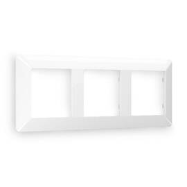 Рамка трехместная Ambrella Volt Line AF110103