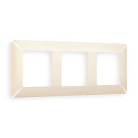 Рамка трехместная Ambrella Volt Line AF110303