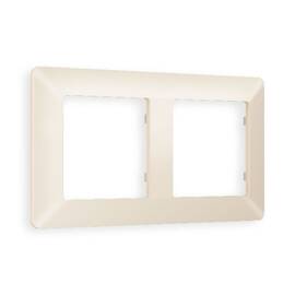 Рамка двухместная Ambrella Volt Line AF110332