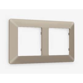 Рамка двухместная Ambrella Volt Line AF110362