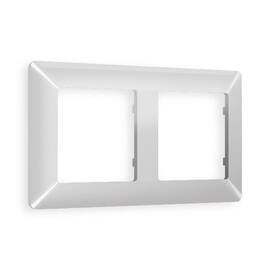 Рамка двухместная Ambrella Volt Line AF110402