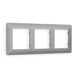 Рамка трехместная Ambrella Volt Line AF110503