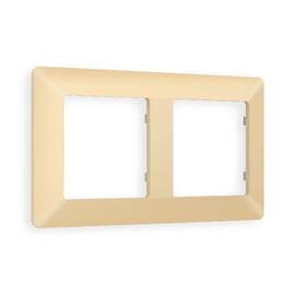 Рамка двухместная Ambrella Volt Line AF110602