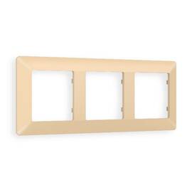 Рамка трехместная Ambrella Volt Line AF110603