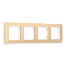 Рамка четырехместная Ambrella Volt Line AF110604