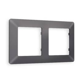 Рамка двухместная Ambrella Volt Line AF110652