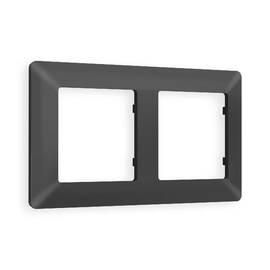 Рамка двухместная Ambrella Volt Line AF110802