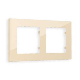 Рамка двухместная Ambrella Volt Techno AF220302