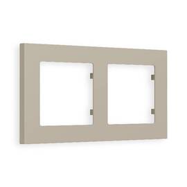 Рамка двухместная Ambrella Volt Techno AF220362