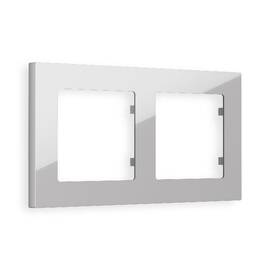 Рамка двухместная Ambrella Volt Techno AF220402