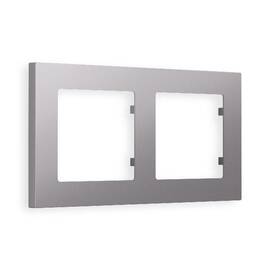 Рамка двухместная Ambrella Volt Techno AF220502