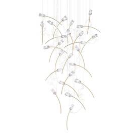 Каскадная люстра Delight Collection 9081P/25 gold