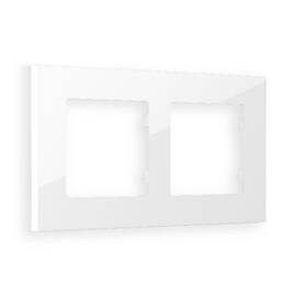 Рамка двухместная Ambrella Volt Qubi AF250102