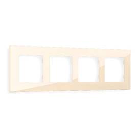 Рамка четырехместная Ambrella Volt Qubi AF250304