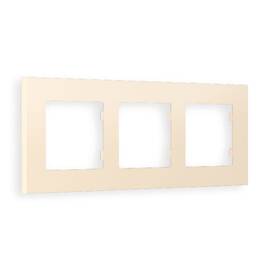 Рамка трехместная Ambrella Volt Qubi AF250333