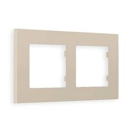 Рамка двухместная Ambrella Volt Qubi AF250362