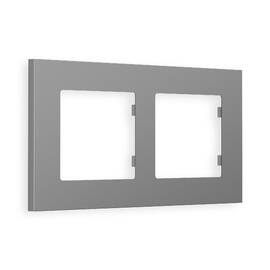 Рамка двухместная Ambrella Volt Qubi AF250502