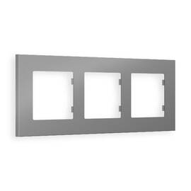 Рамка трехместная Ambrella Volt Qubi AF250503