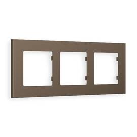 Рамка трехместная Ambrella Volt Qubi AF250633