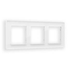 Рамка трехместная Ambrella Volt Platos AF330103