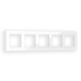 Рамка пятиместная Ambrella Volt Platos AF330105