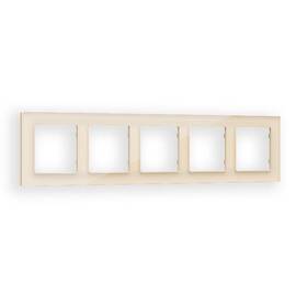 Рамка пятиместная Ambrella Volt Platos AF330305