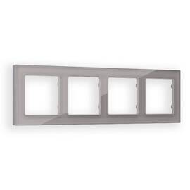 Рамка четырехместная Ambrella Volt Platos AF330504