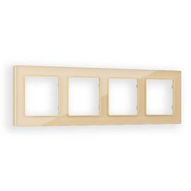 Рамка четырехместная Ambrella Volt Platos AF330604