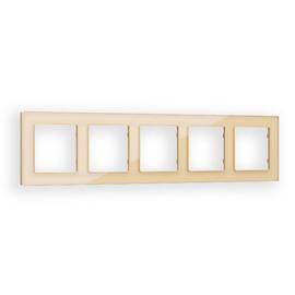 Рамка пятиместная Ambrella Volt Platos AF330605