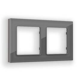 Рамка двухместная Ambrella Volt Platos AF330652