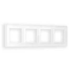 Рамка четырехместная Ambrella Volt Platos AF380104