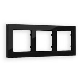 Рамка трехместная Ambrella Volt Platos AF380803