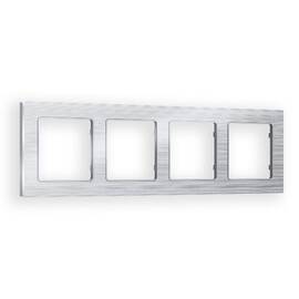 Рамка четырехместная Ambrella Volt Platos AF550104