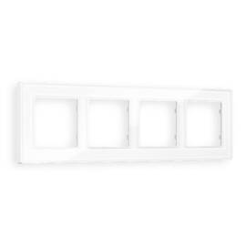 Рамка четырехместная Ambrella Volt Arctic AF580104