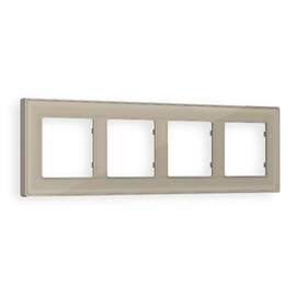 Рамка четырехместная Ambrella Volt Arctic AF580364