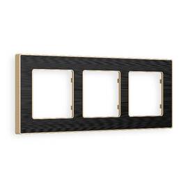 Рамка трехместная Ambrella Volt Arctic AF580543