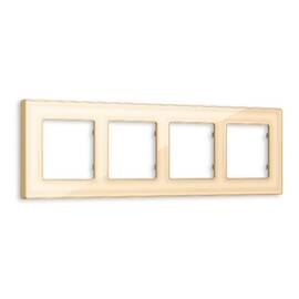 Рамка четырехместная Ambrella Volt Arctic AF580604