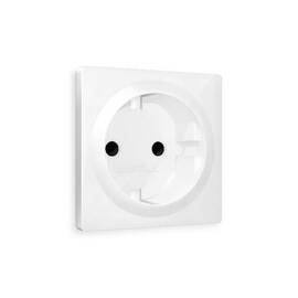 Лицевая панель для розетки с/з со шторками Ambrella Volt Alfa AP1070