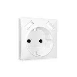 Лицевая панель для розетки с/з со шторками 2USB A+A Ambrella Volt Alfa AP1090