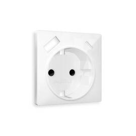Лицевая панель для розетки с/з со шторками 2USB A+C Ambrella Volt Alfa AP1100