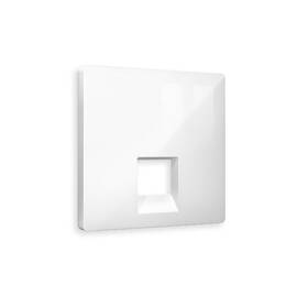 Лицевая панель для компьютерной/телефонной розетки RJ-45/RJ-11 Ambrella Volt Alfa AP1120
