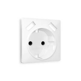 Лицевая панель для розетки с/з со шторками 2USB A+A Ambrella Volt Alfa AP1290