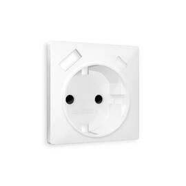 Лицевая панель для розетки с/з со шторками 2USB A+C Ambrella Volt Alfa AP1300